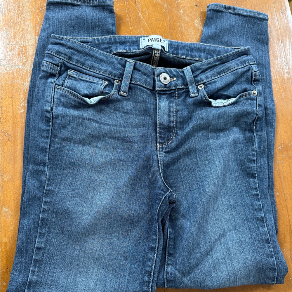 Paige Blue Denim Jeans